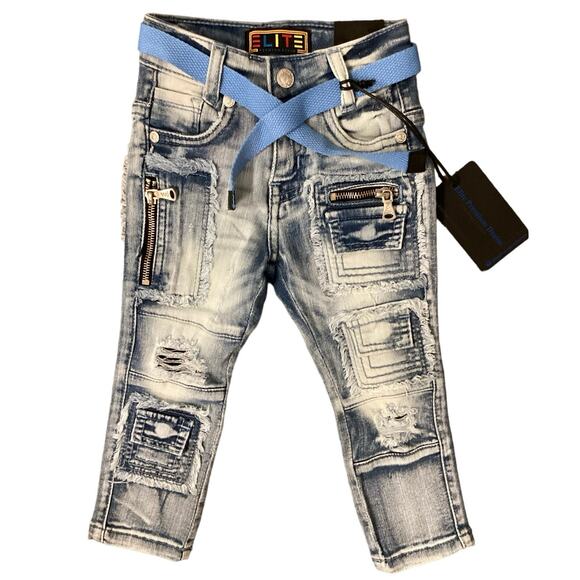 Elite Premium Denim Distressed Jeans